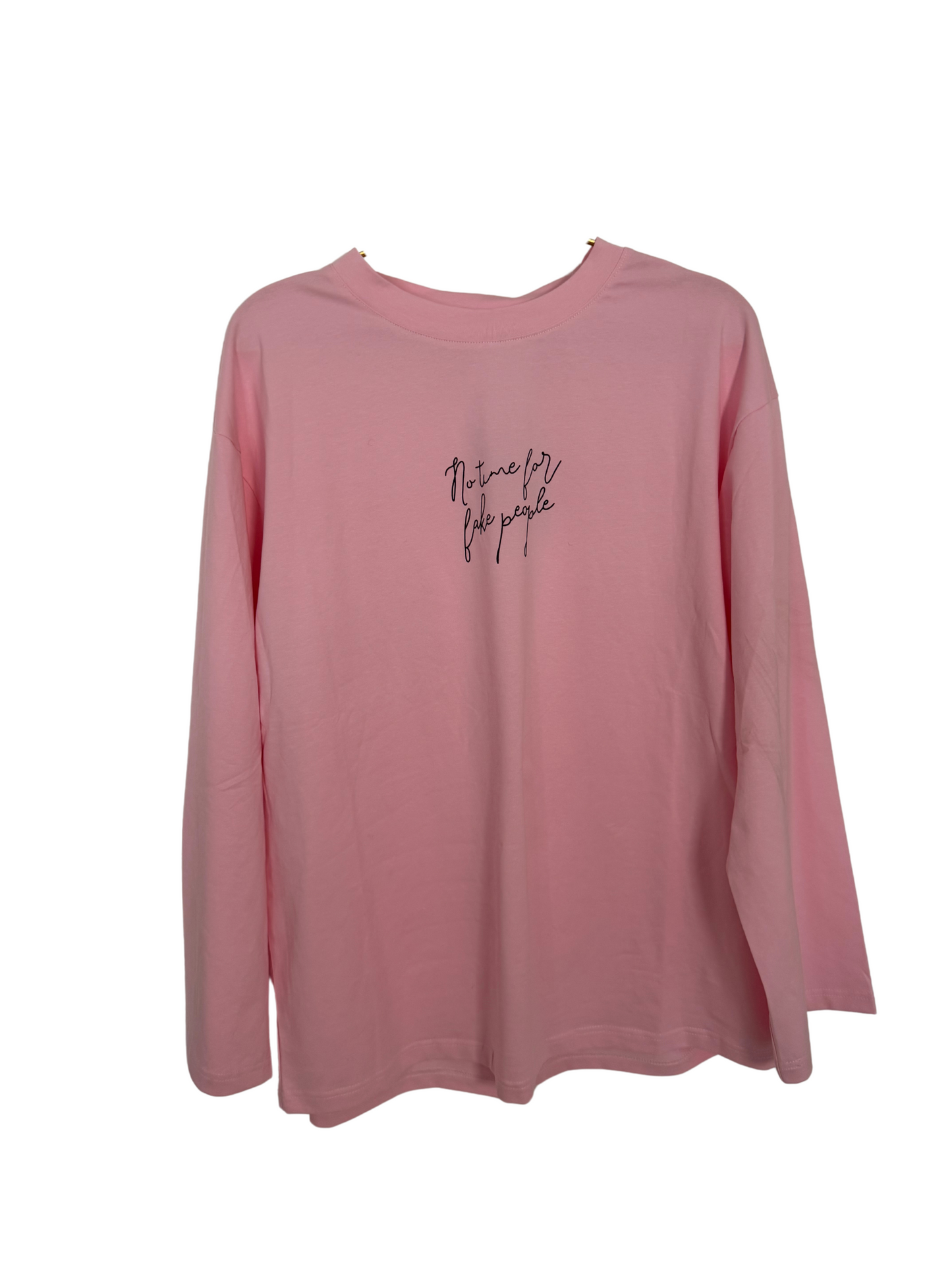 Oversize Statement Shirt rosa