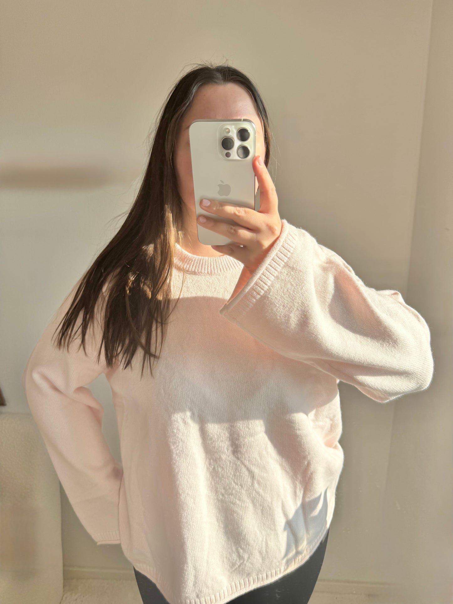 Lounge Pullover rosa