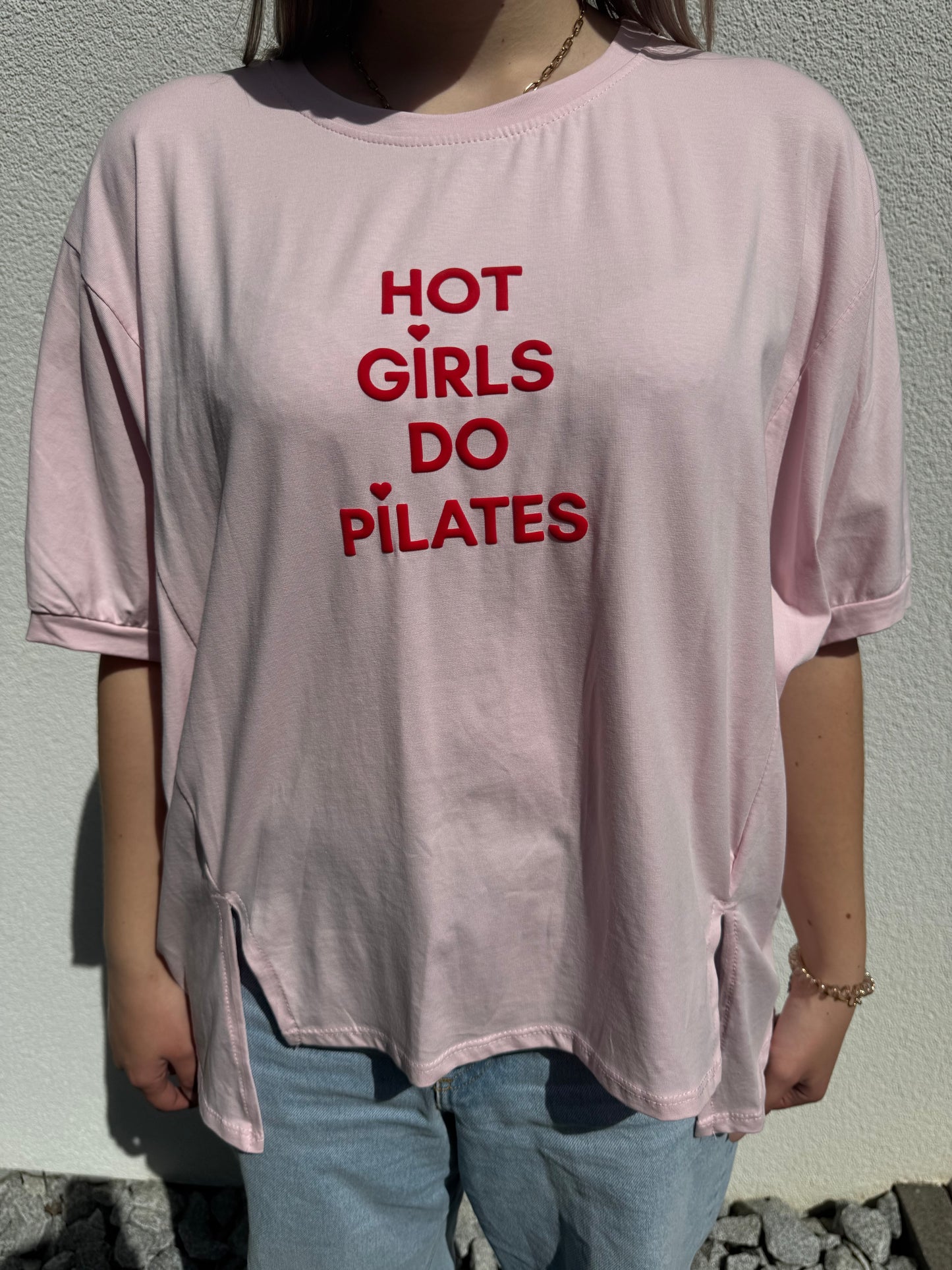 Langes Tshirt "Hot Girls"
