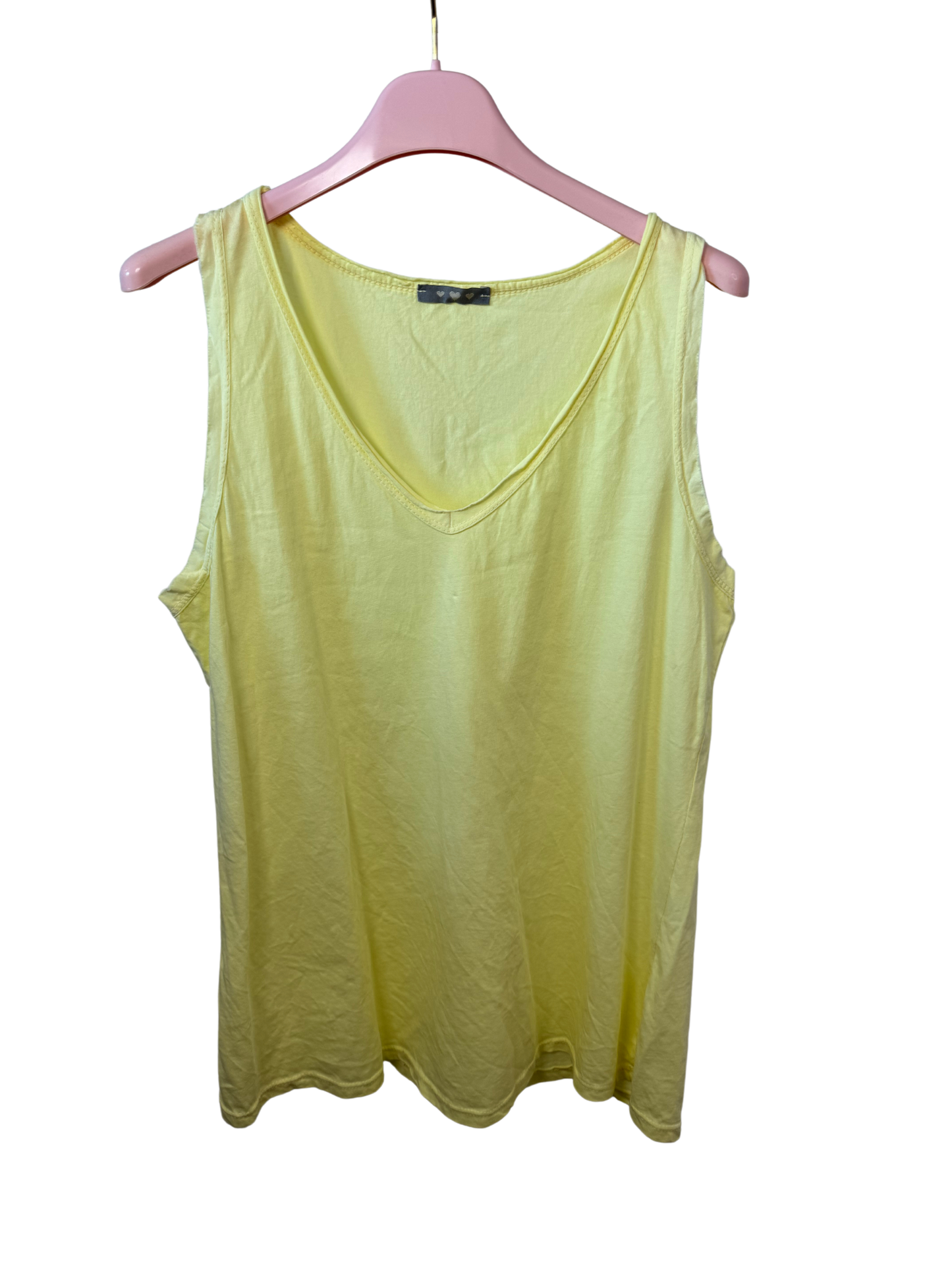 Basic Top rosa oder gelb