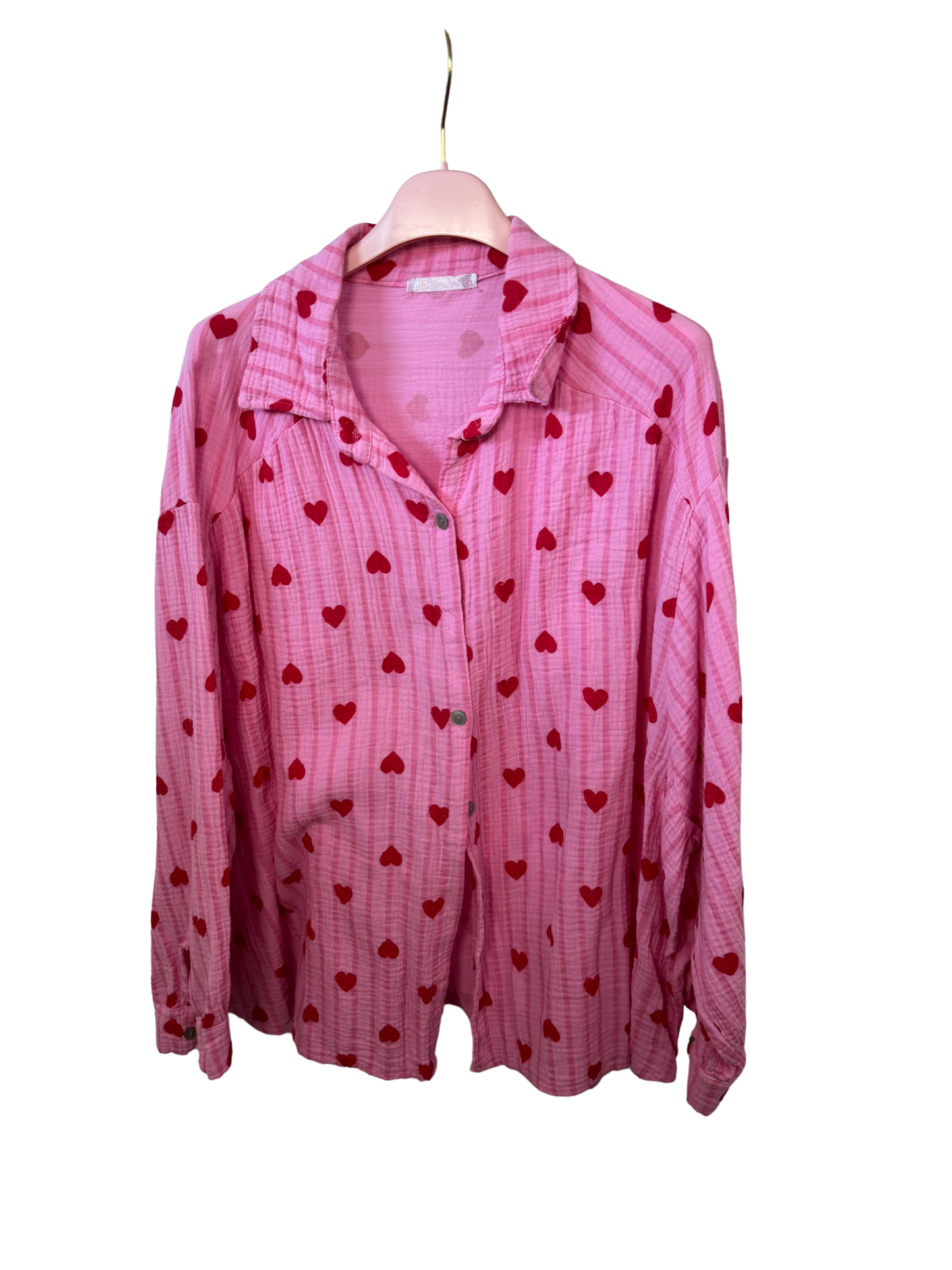 Musselin Bluse Herzi