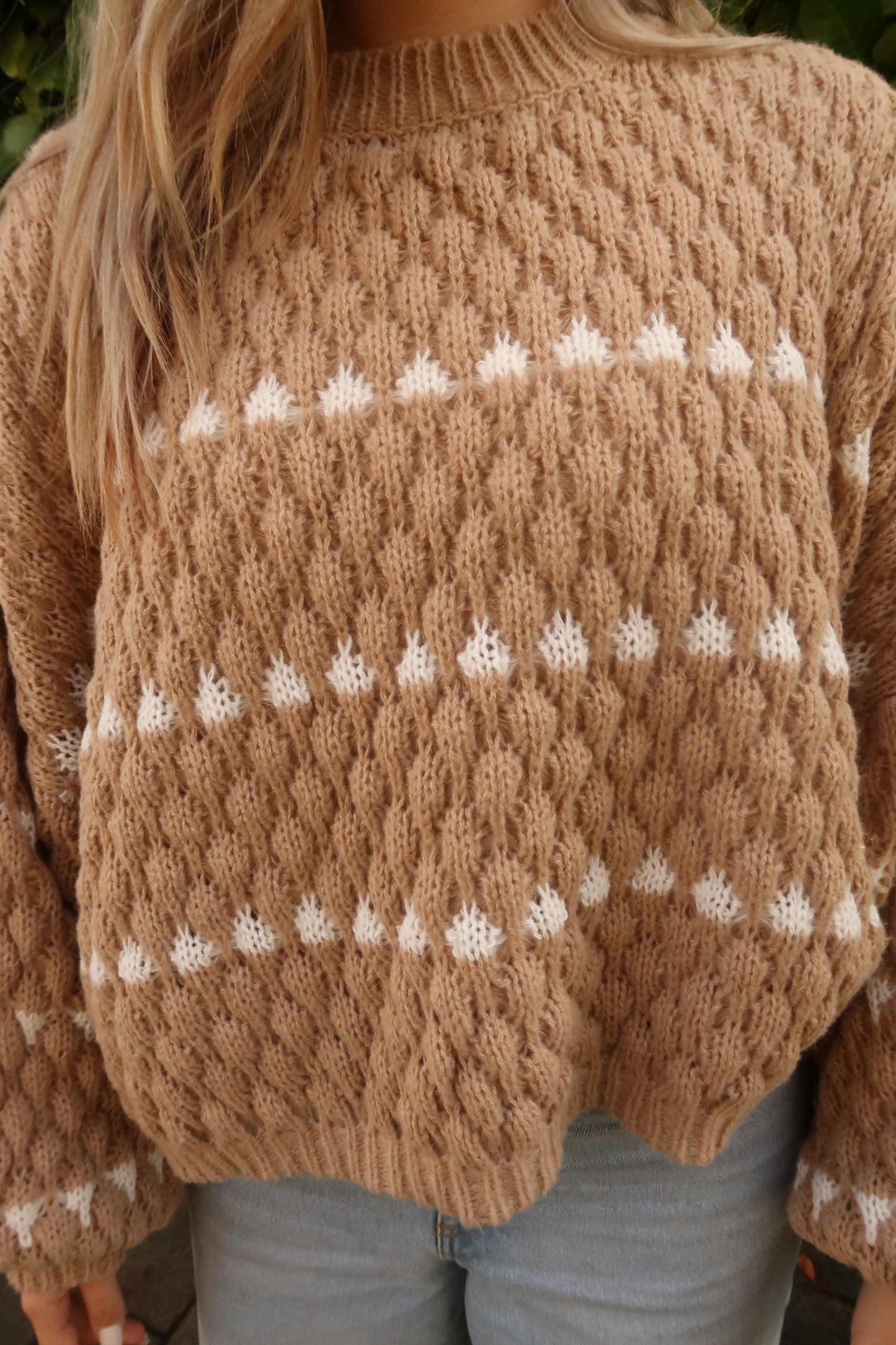 Pullover Caramel Swirl