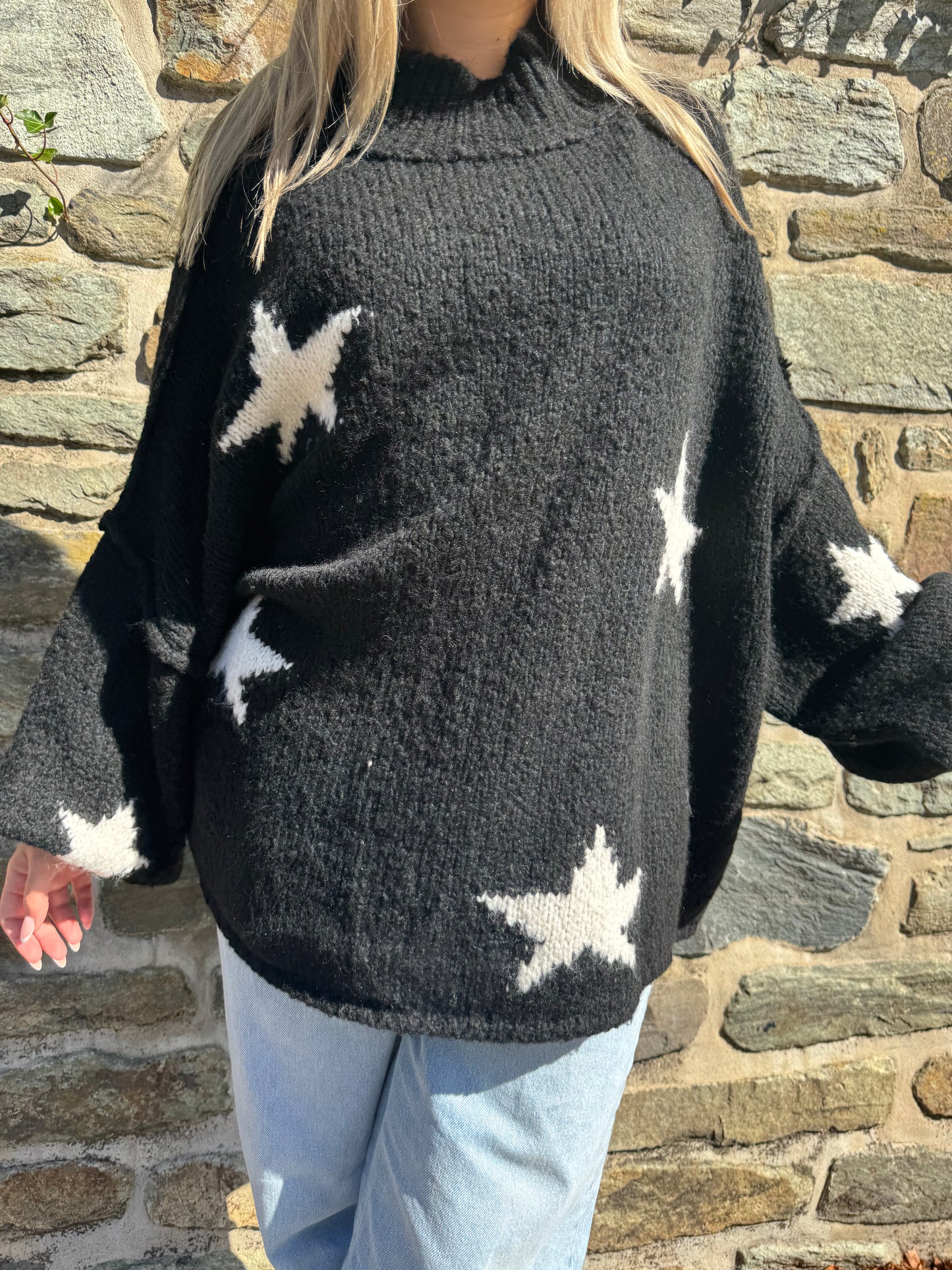 Sternchen Pullover