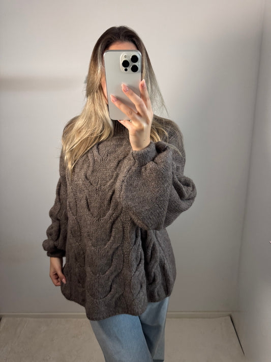 Pullover Willow taupe