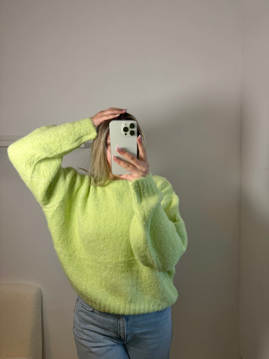 Ultra soft Pullover Pistazie
