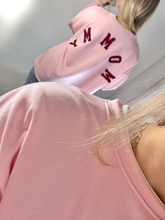 Sweatshirt Mommy rosa
