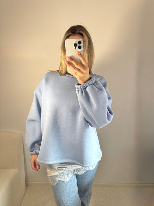 Sweatshirt Lovely blau