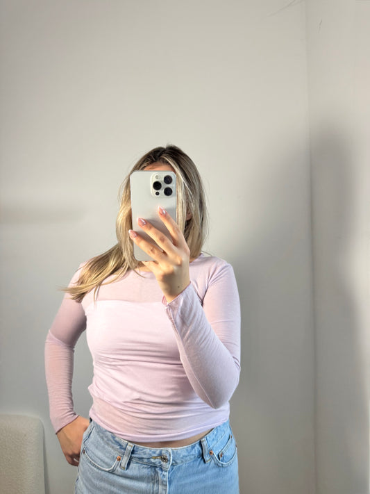 Cashmere Oberteil flieder