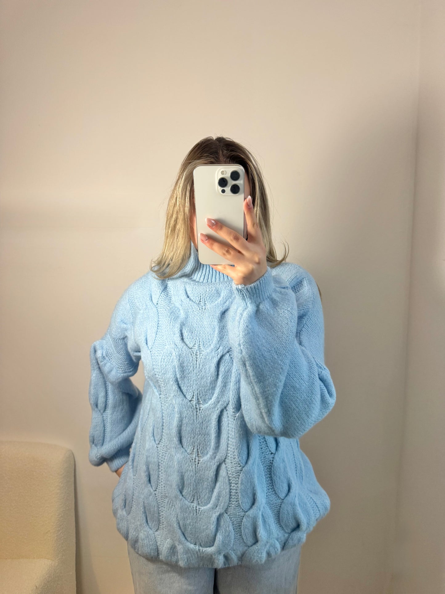 Pullover Willow blau