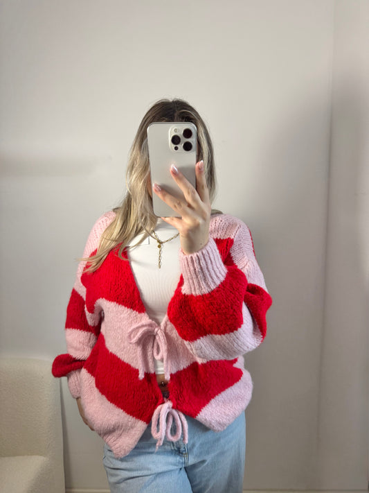 Strickjacke strawberry