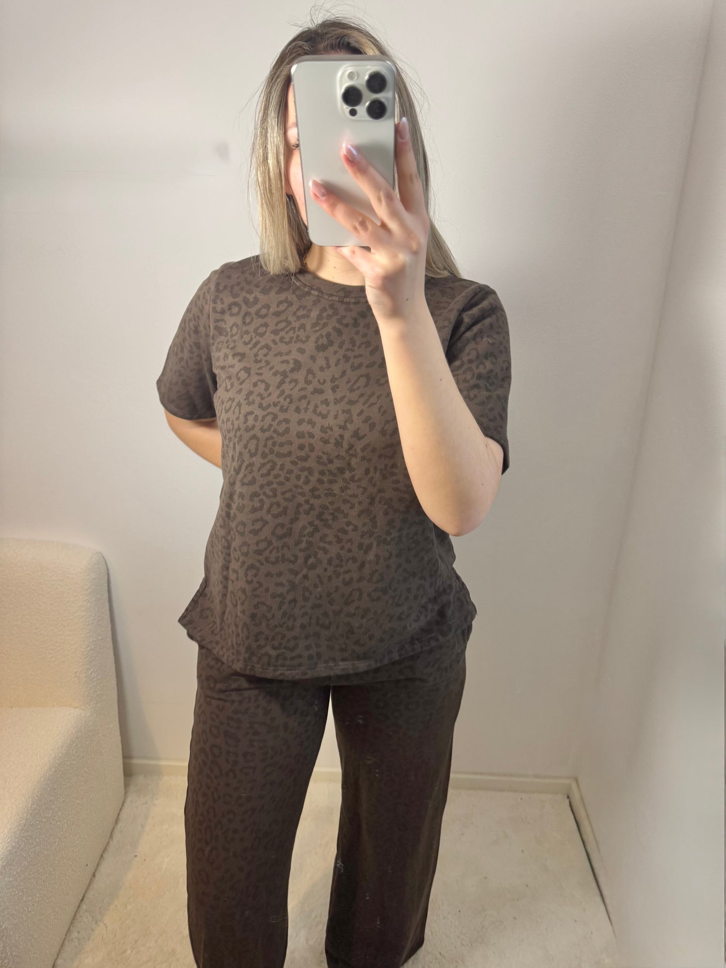 Leo Zweiteiler dunkelbraun