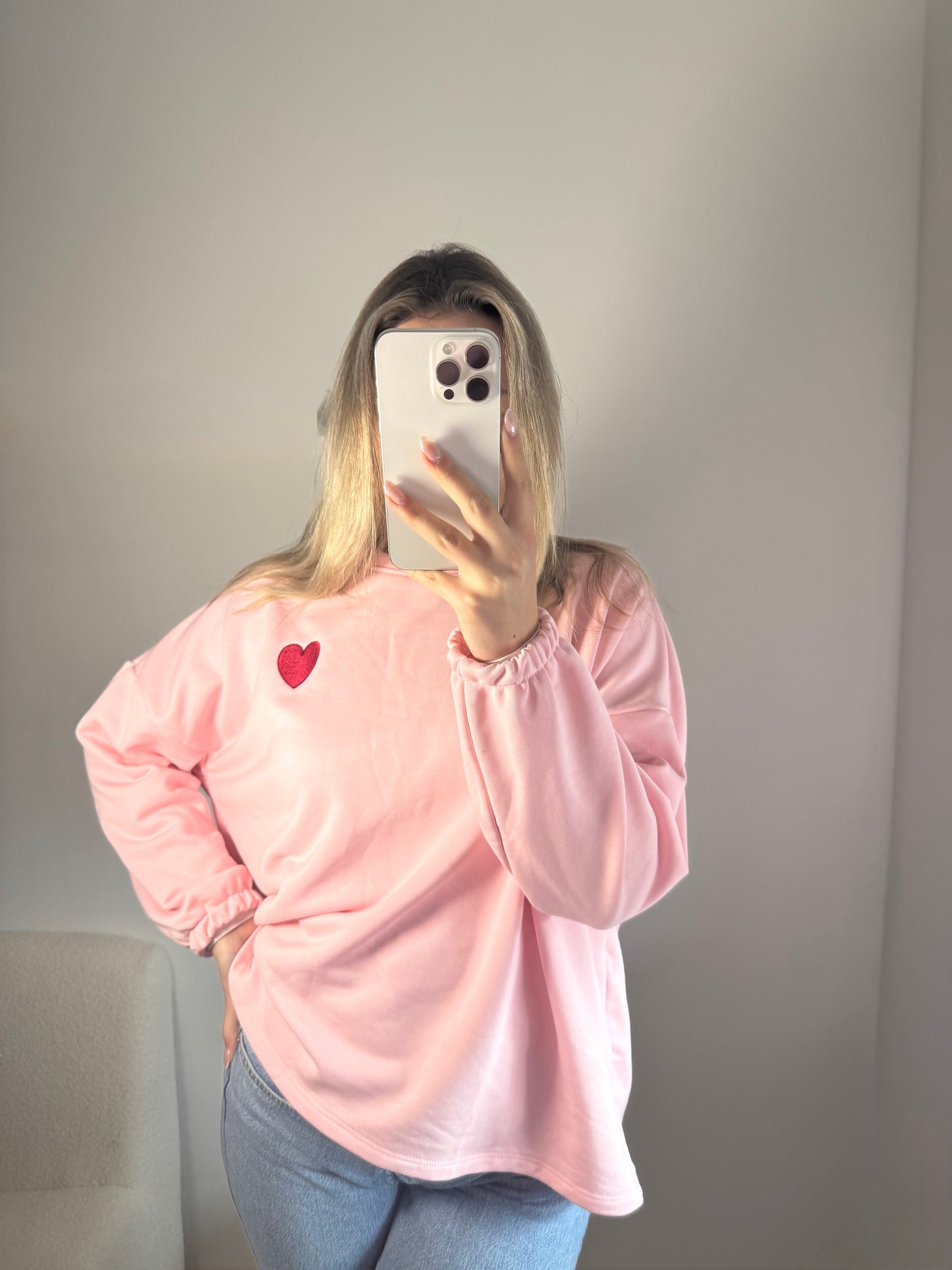 Sweatshirt Mommy rosa