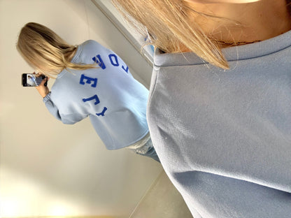 Sweatshirt Lovely blau