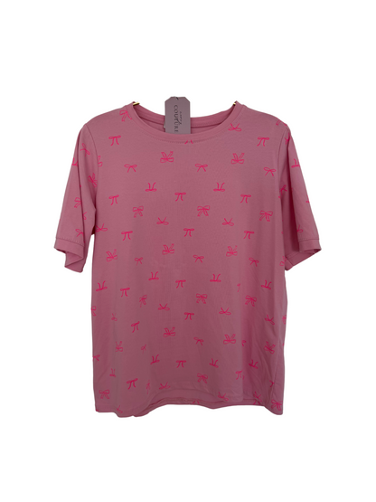 Tshirt rosa mit Schleifen