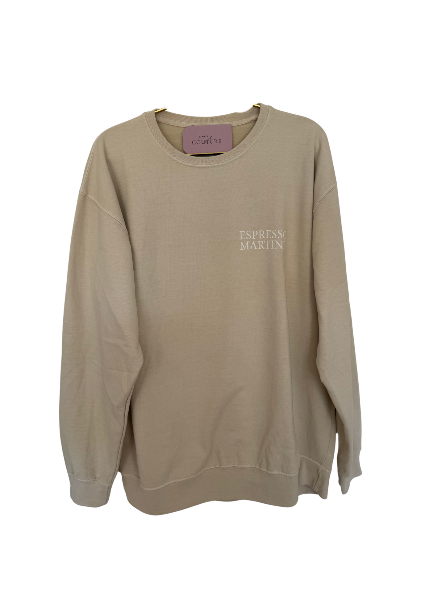 Espresso Martini Sweatshirt beige