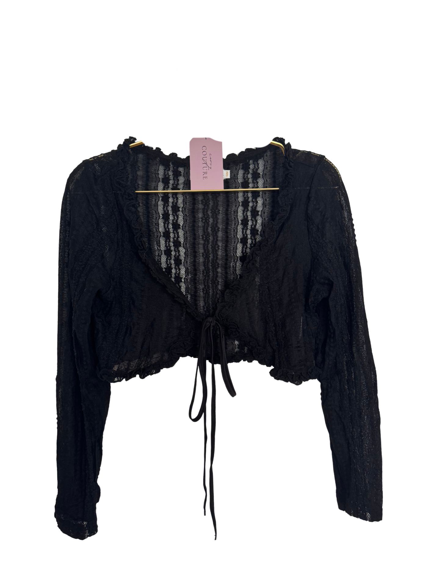 Spitzen Bolero schwarz