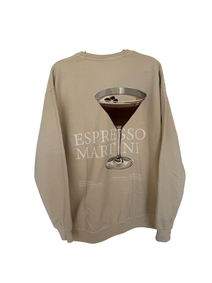 Espresso Martini Sweatshirt beige