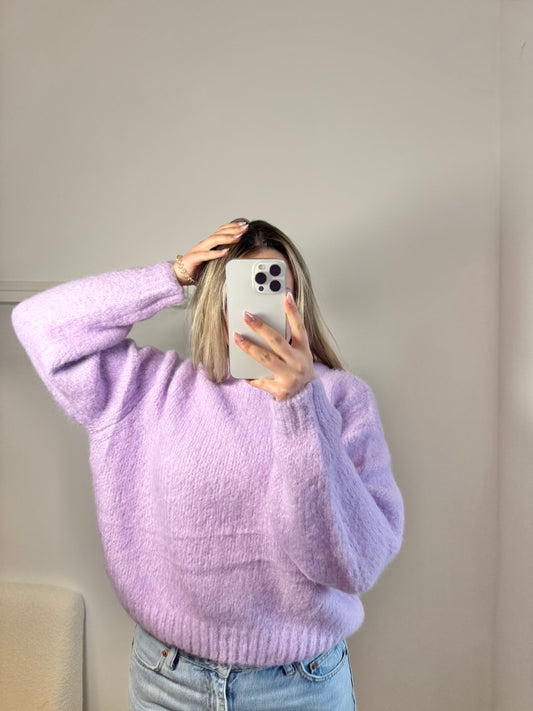 Ultra soft Pullover flieder