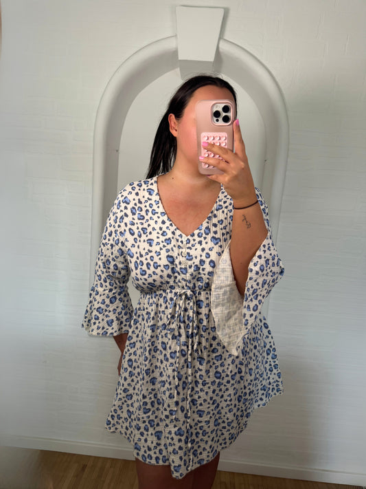 Leo Kleid blau