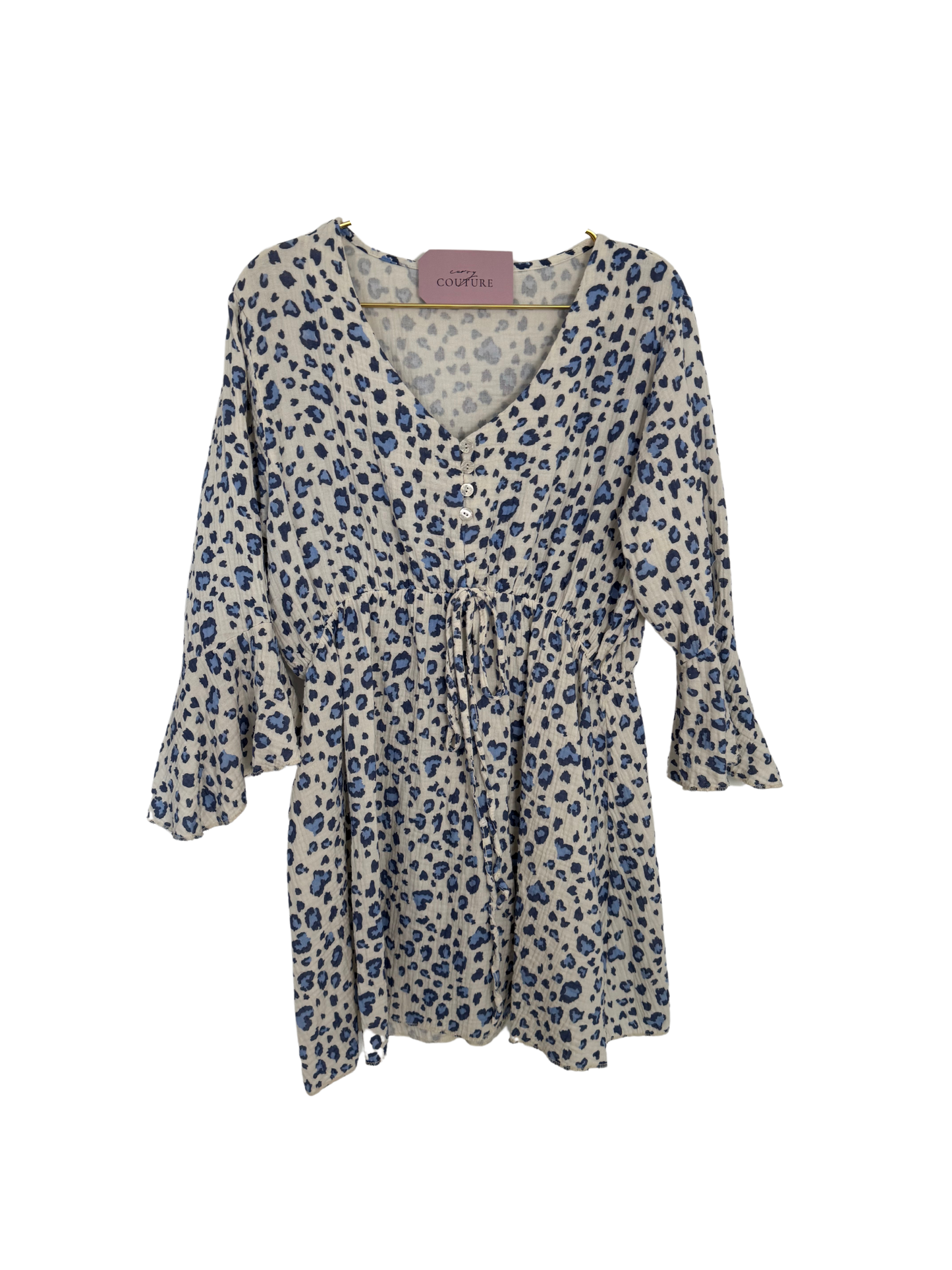 Leo Kleid blau