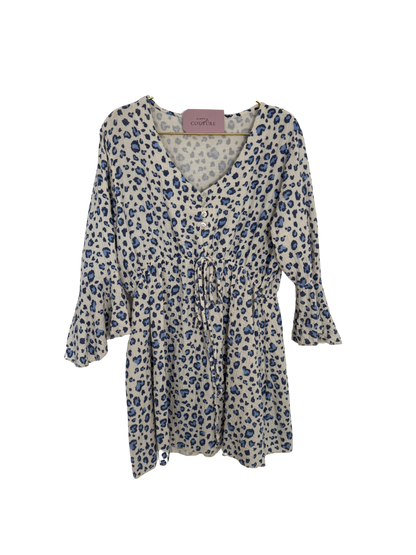 Leo Kleid blau