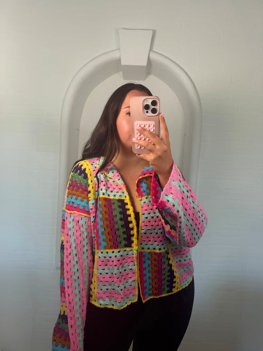 Cardi Rainbow