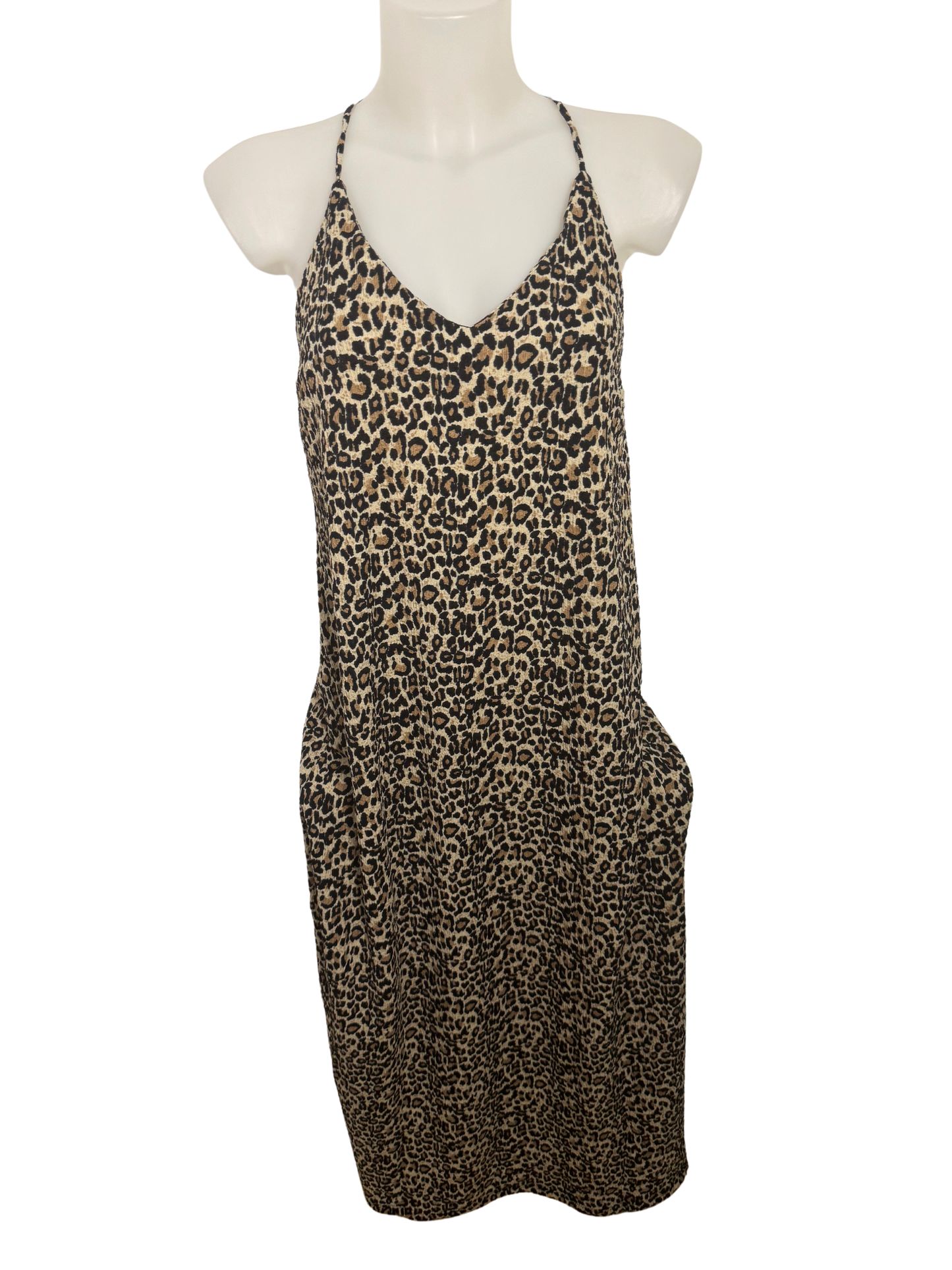 Maxikleid Leo mit Rückenausschnitt
