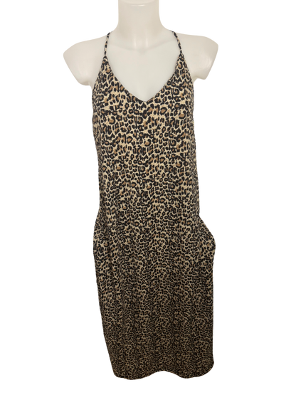 Maxikleid Leo mit Rückenausschnitt