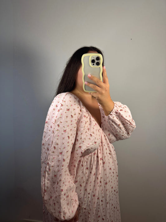 Kleid Blümchen rosa