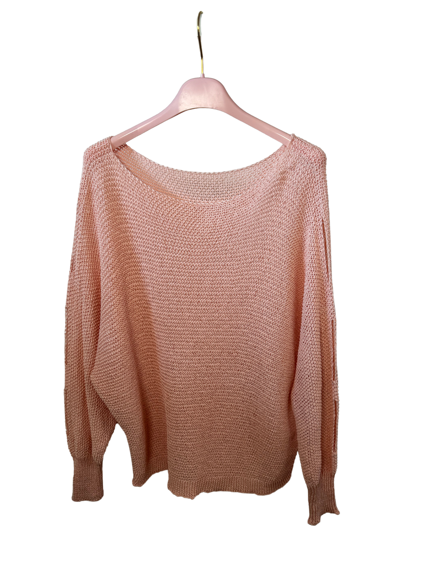 Pullover mit Cut Out Ärmeln