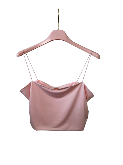 Crop Top rosa oder gelb