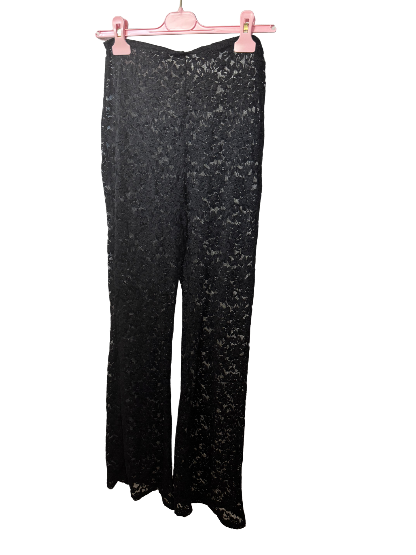 Lace Hose Spitze schwarz