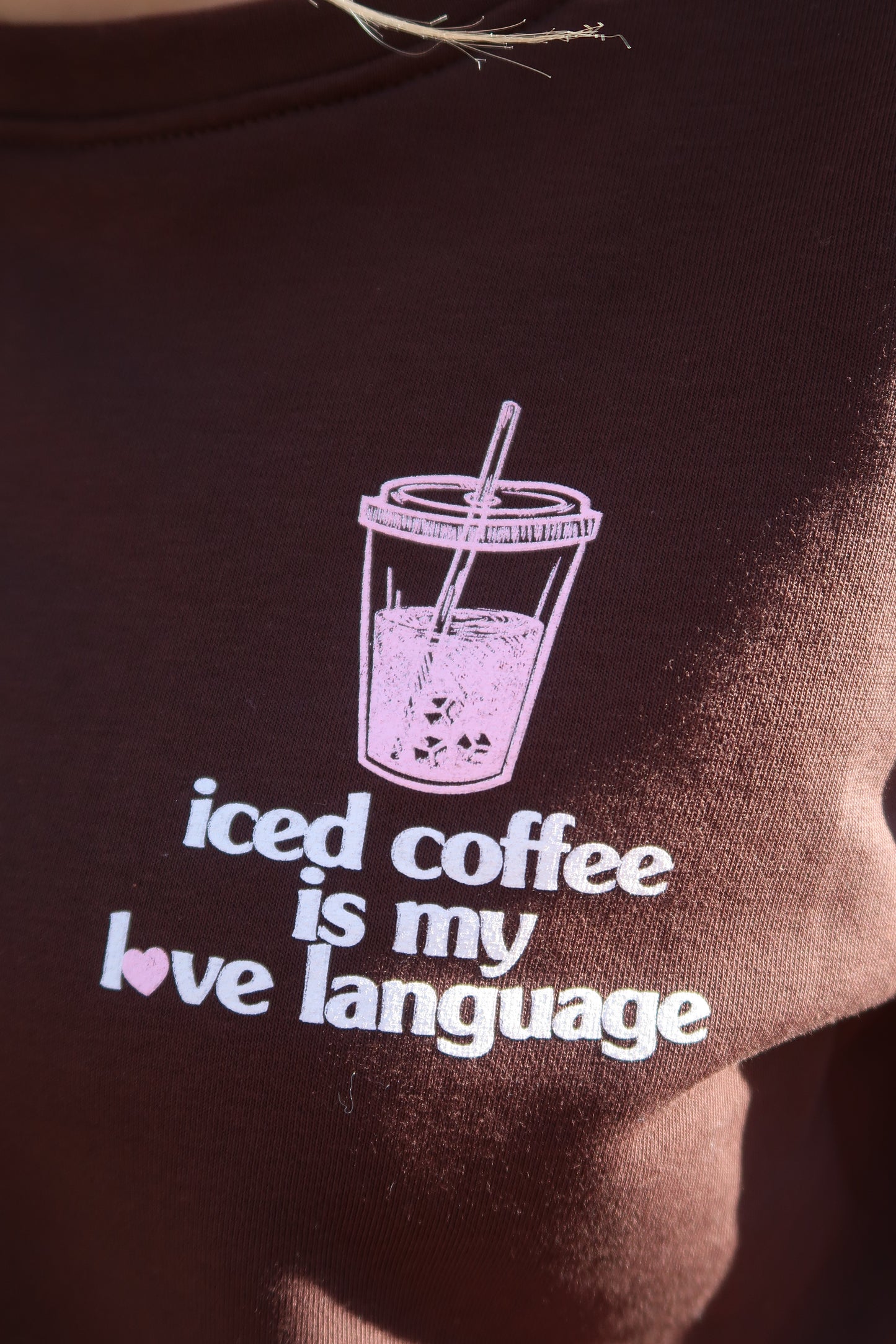Sweatshirt Iced Coffee