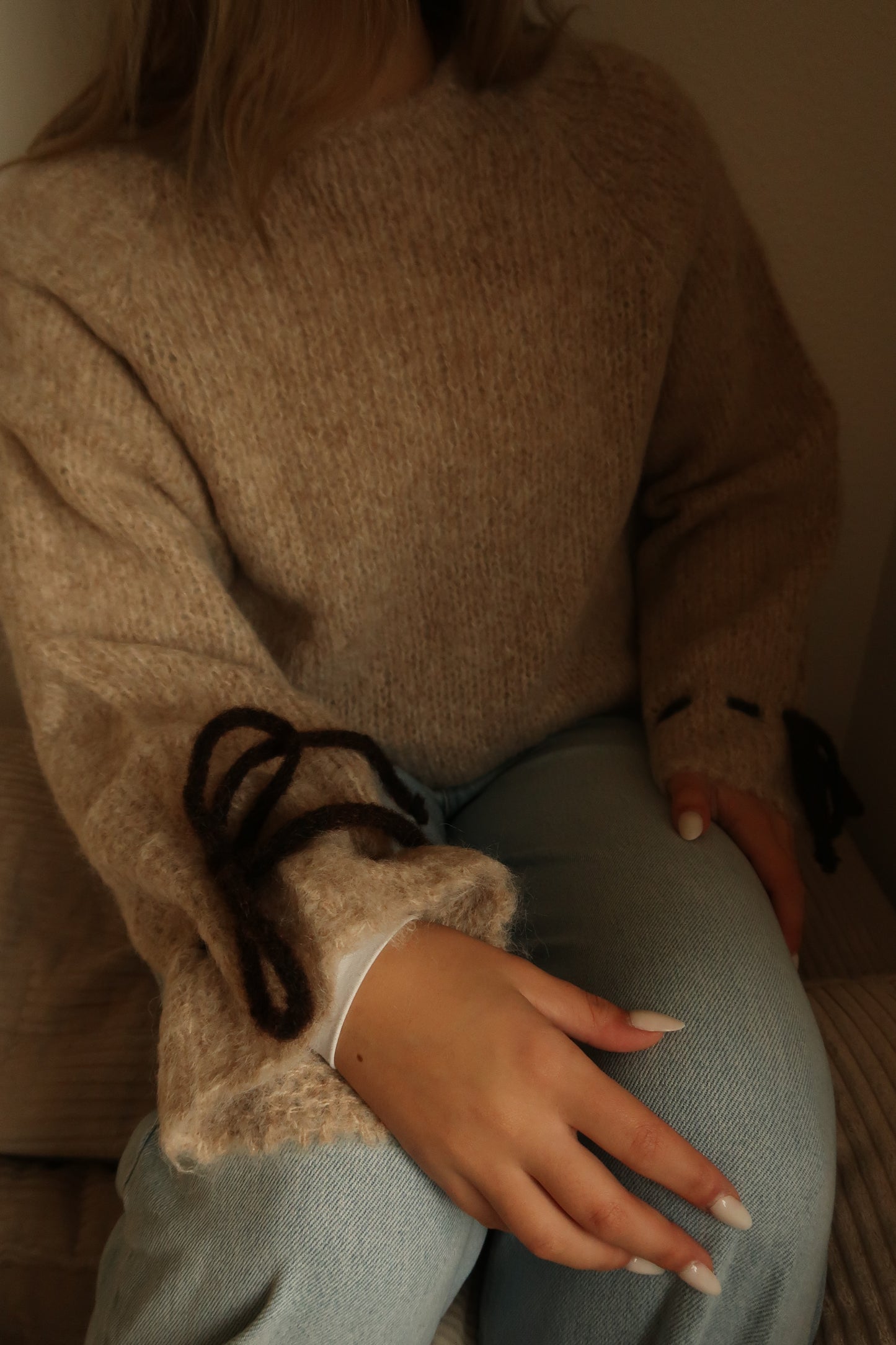 Pullover Betty taupe