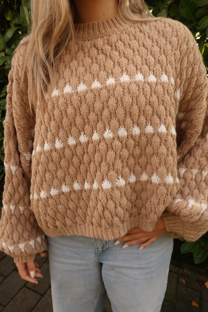 Pullover Caramel Swirl