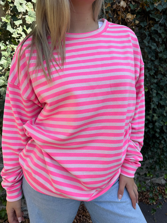 Shirt pinky stripes