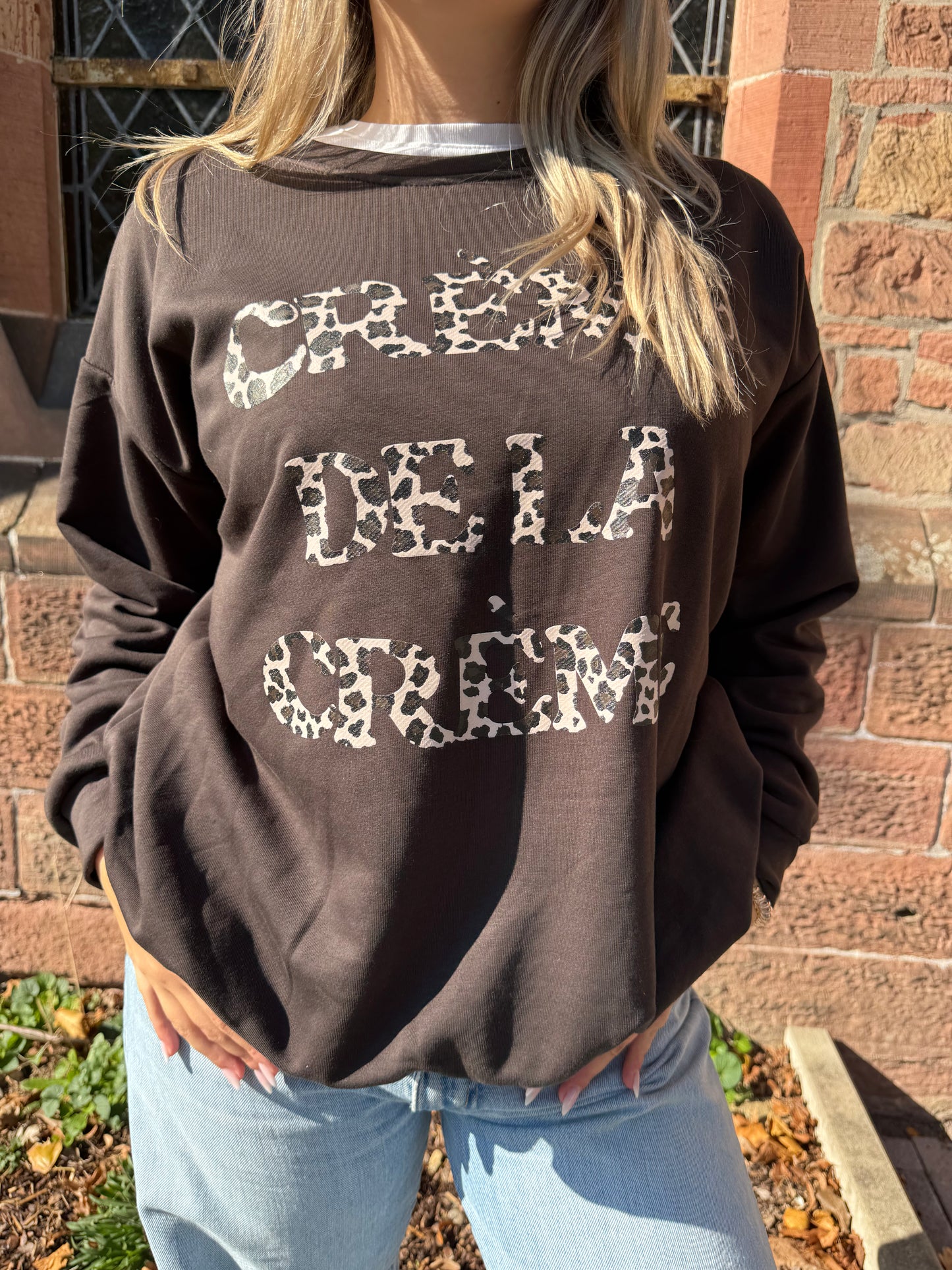 Sweatshirt Creme de la Creme