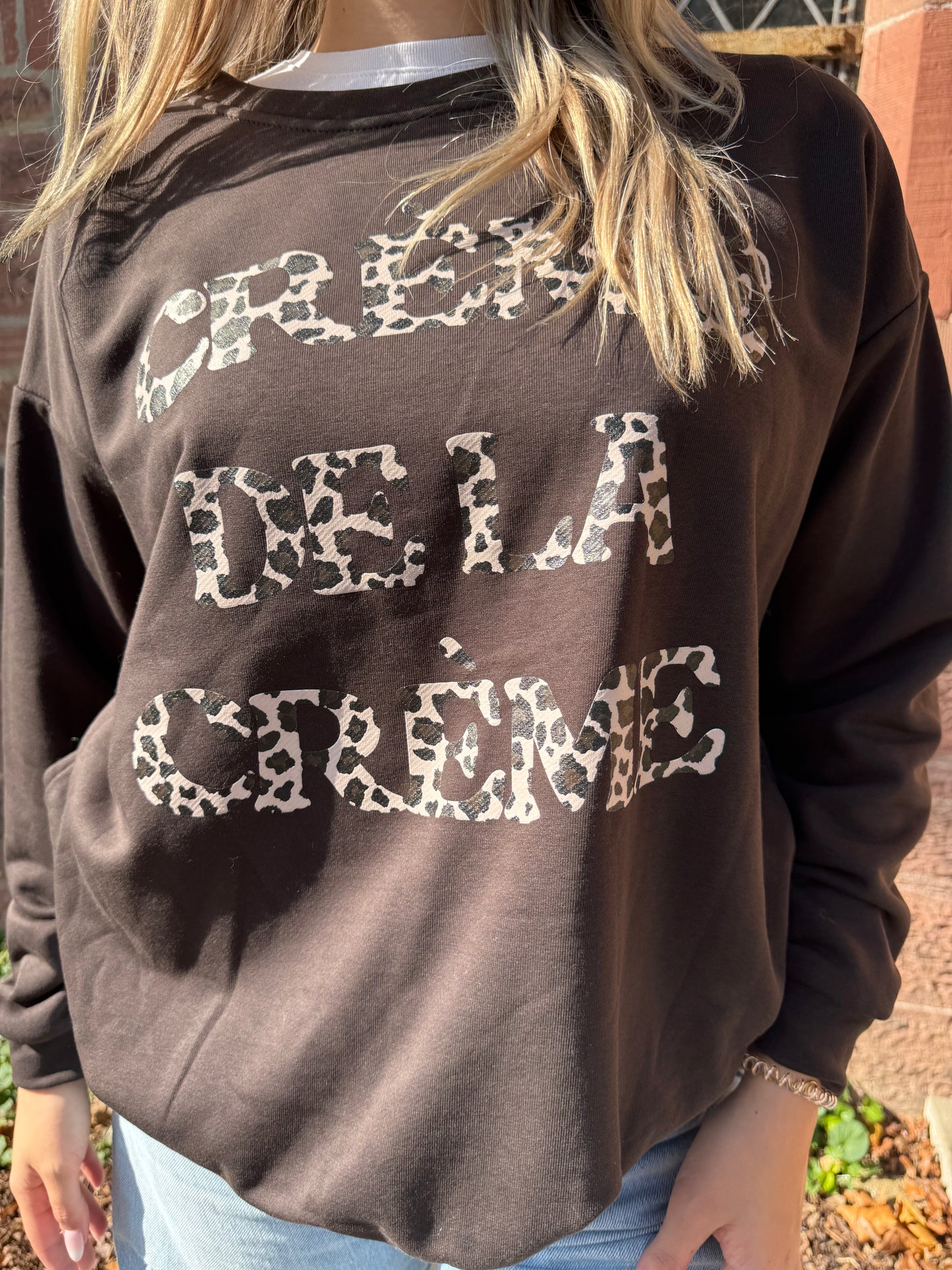 Sweatshirt Creme de la Creme