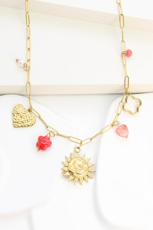Halskette Sonne